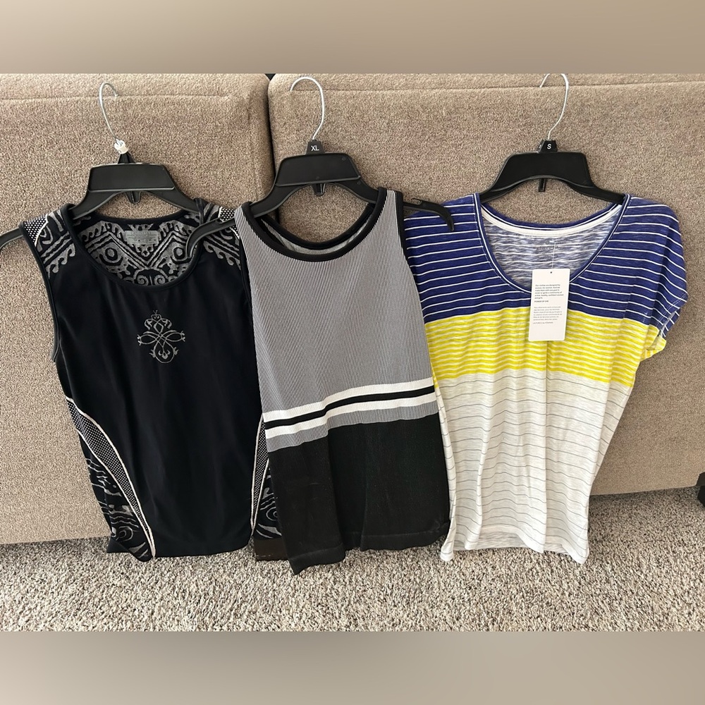 3 Athleta Tops Bundle
